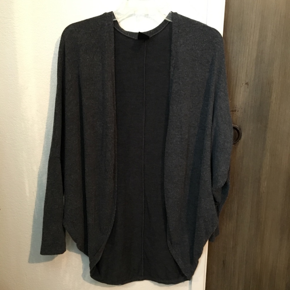 Dark grey cardigan